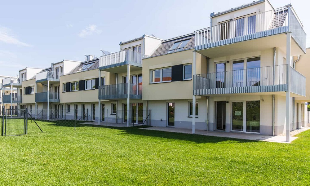 Apartamenty Wiedeń 2018 — nowoczesna fasada aluminiowa